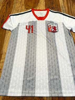 Dave Matthews Band Carter Beauford #41 Soccer Jersey Size S soccer kit